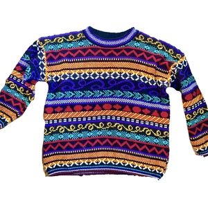 Super groovy knit vintage sweater